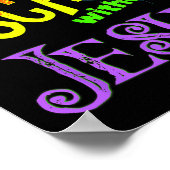 イエス・クリスチャン・ハロウィーンがないと人生は怖い ポスター (角)