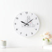 イエス·クリスト-保護私はあなた ラージ壁時計 (ホーム)