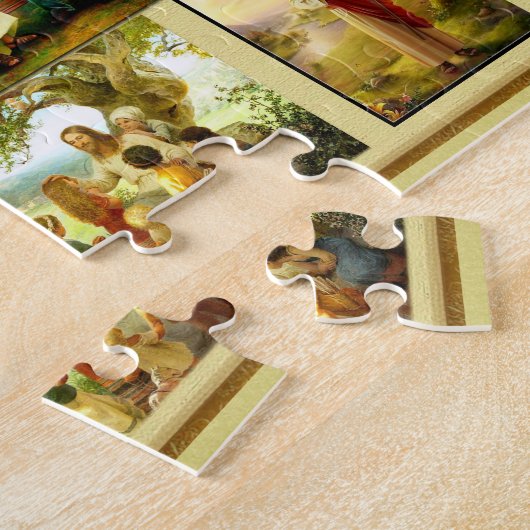 イエス・クリスマスイースターのジグソーパズル復活 ジグソーパズル (側面)