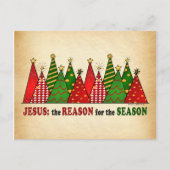 イエス・クリスマス・ツリー ポストカード (正面)