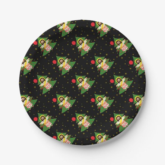 イエス – クリスマス ペーパープレート (正面)