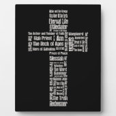 イエス・クロスの名前 フォトプラーク (正面)