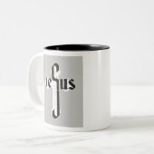イエス・クロス ツートーンマグカップ (正面左)