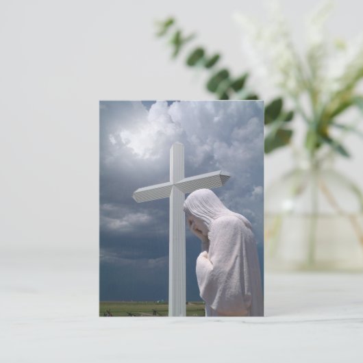 イエス&クロス ポストカード (スタンド正面)