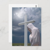 イエス&クロス ポストカード (正面/裏面)