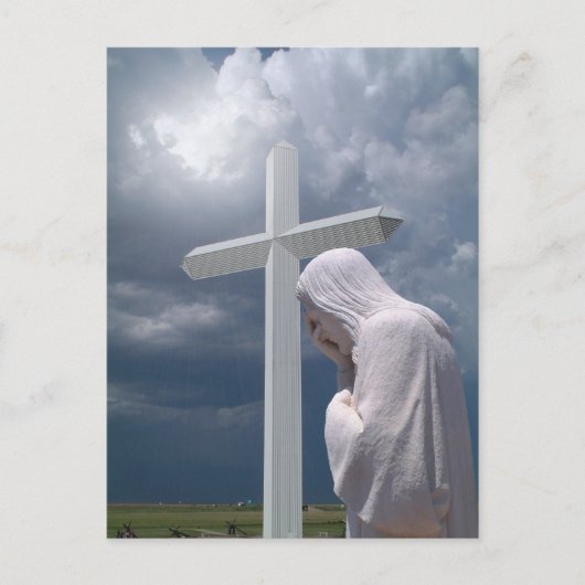 イエス&クロス ポストカード (正面)