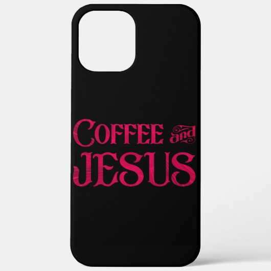 イエス&コーヒーが大好き Case-Mate iPhoneケース (裏面)
