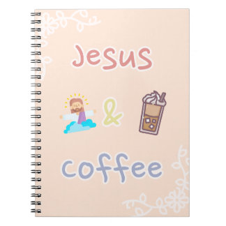 イエス + コーヒー ノートブック