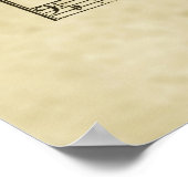 イエス・ゴスペル・シート・ミュージックの友だちとは ポスター (角)