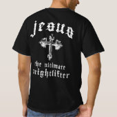 イエス・ザ・アルティメット・ウェイトリフター Tシャツ (裏面)