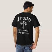 イエス・ザ・アルティメット・ウェイトリフター Tシャツ (裏面フル)