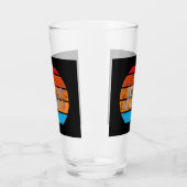 イエス・ザ・ウェイ・ザ・トゥルース・ザ・ライフ レトロな夕焼け タンブラーグラス (左)