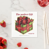 イエス・ザ・パーフェクト・ギフト・クリスマス スタンダードカクテルナプキン (インサイチュ)