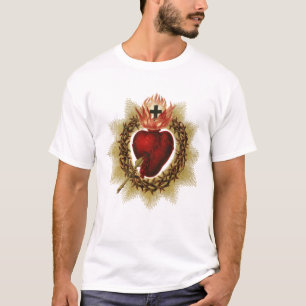 イエス·シャツの最も神聖なハート Tシャツ