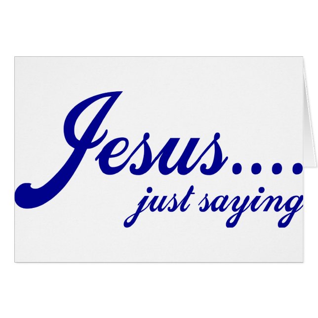 イエス…..ジャストことわざ (正面横)