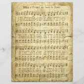 イエス・スクラップブックの紙 (正面)