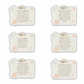 イエス・ステッカー、バイブル・バース、ステッカー、引用文・ステッカー シール (正面)