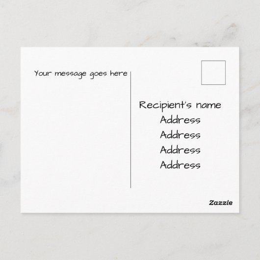 イエス/ステンドグラスハッピーイースター編集可能文字 ポストカード (裏面)