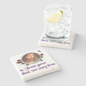 イエス ストーンコースター (横)