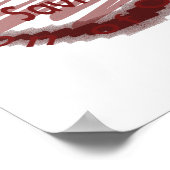 イエス・セイバーの魚のシンボル ポスター (角)