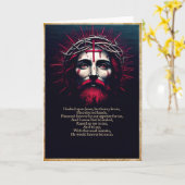 イエス – チャペルの鐘の音で カード (黄色い花)