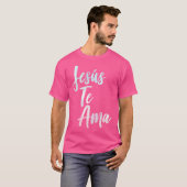 イエス・テ・アスペインのマ・クリスチャン聖書 Tシャツ (正面フル)