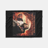 イエス・トランプ202に真実を告げたことで私を憎んだ フリースブランケット (正面(横))