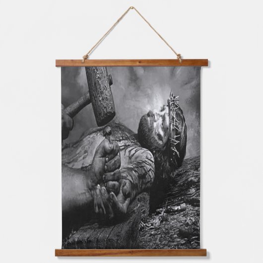 イエス・ネイル 吊り下げ型タペストリー (正面)