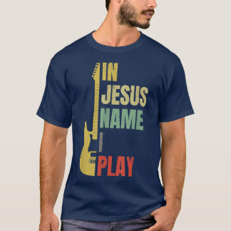 イエス・ネームで遊はギターTシャツ Tシャツ