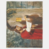 イエス・ノッキング フリースブランケット (正面)