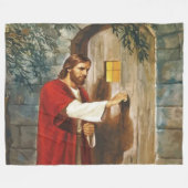 イエス・ノッキング フリースブランケット (正面(横))