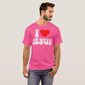 イエス・バイブル・キリストが大好き Tシャツ (正面フル)