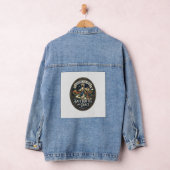 イエス バスドライバー 交通従事者 Tシャツ 信仰に基づく デニムジャケット (ハンガー)