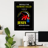 イエス – バプホメットキラー ポスター (ホームオフィス)
