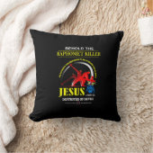 イエス：バプホメット – キラー クッション (ブランケット)