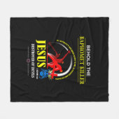 イエス：バプホメット – キラー フリースブランケット (正面(横))