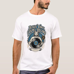 イエス ビニール ゴスペル レコード イエス ビニール レコード クリス Tシャツ