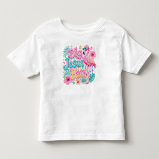 イエス・ファン・フラミンゴ・トドラーTシャツ トドラーTシャツ