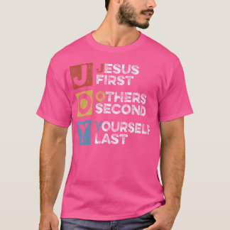 イエス・ファースト・ツー・セカンド・ユアセルフ・ラストクリスチャンJ Tシャツ