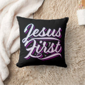 イエス・ファースト・ピンクスとプルプル クッション (ブランケット)