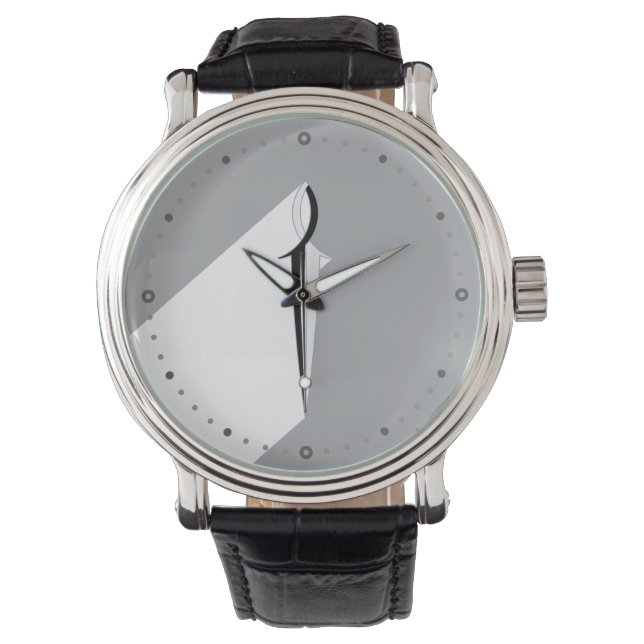 イエス・フィッシュソード 腕時計 (正面)