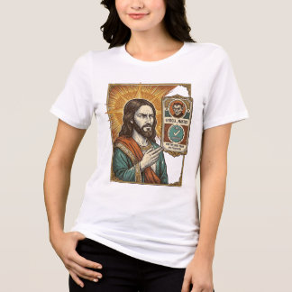 イエス・フェイク・検証済みチェックマーク・詐欺・荒らし・ソーシャル・ユーモア トライブレンドＴシャツ