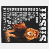 イエス フリースブランケット (正面(横))