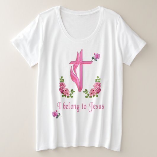 イエス プラスサイズTシャツ (デザイン正面)