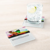 イエス・ホープ ガラスコースター (アングル)