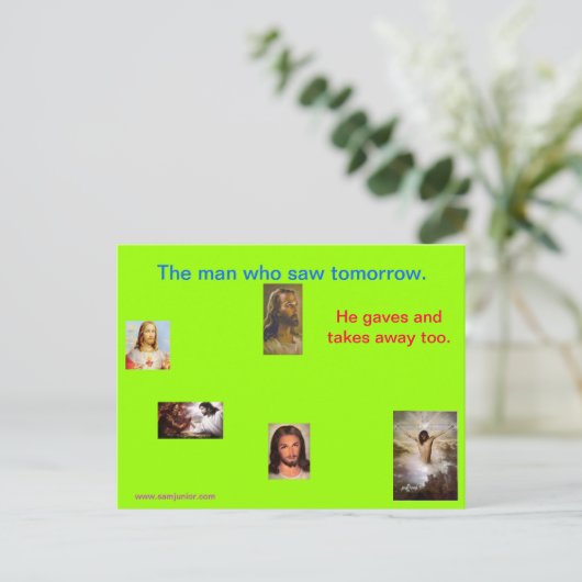 イエス ポストカード (スタンド正面)