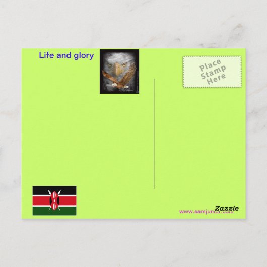 イエス ポストカード (裏面)