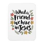 イエス・マグネットに私たちが持っている友人とは マグネット (縦)