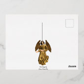 イエス・マリアとヨセフ 箔シーズンポストカード (裏面)