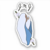 イエス・マリア・ヨセフ・カトリック・ステッカー シール (正面)